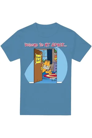 Garfield Camiseta manga larga Welcome To Myspace para hombre