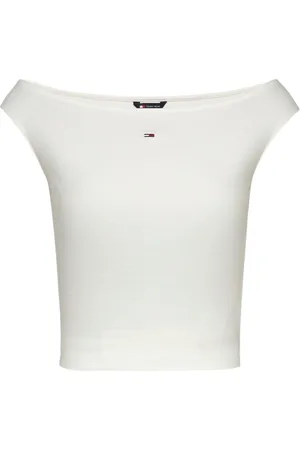 Tommy Hilfiger Camiseta TJW BOAT NECK TOP SS DW0DW20234 para mujer
