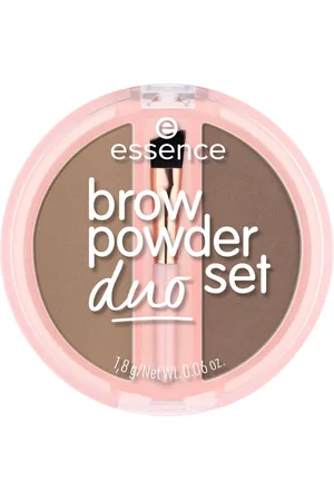 Essence Perfiladores cejas Brow Powder Duo Set - 01 Light para mujer