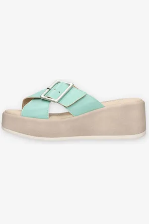Clia Walk Sandalias TRENDY46-MENTA para mujer
