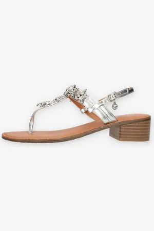 Gardini Sandalias GS356-SILVER para mujer