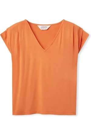 Compañía fantástica Blusa COMPAÑIA FANTÁSTICA Top 41043 - Orange para mujer