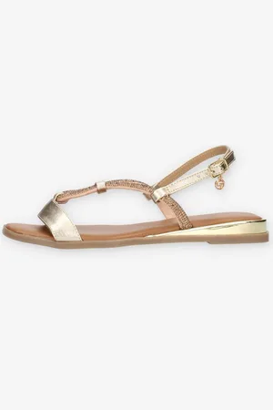 Gardini Sandalias GS435-PLATINUM para mujer
