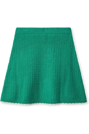 Compañía fantástica Falda COMPAÑIA FANTÁSTICA Skirt 10303 - Green para mujer