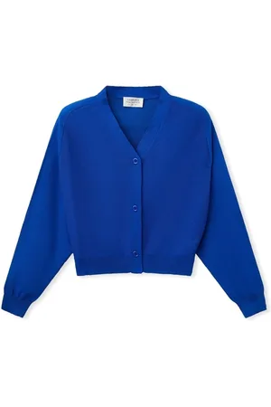 Compañía fantástica Abrigo COMPAÑIA FANTÁSTICA Cardigan 10409 - Blue para mujer