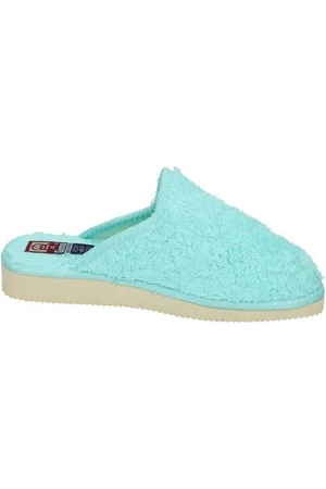 Gema Garcia Pantuflas Chinelas de rizo para mujer