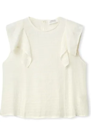 Compañía fantástica Blusa COMPAÑIA FANTÁSTICA Top 11033 - White para mujer