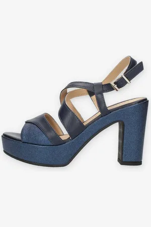 Clia Walk Sandalias ELEGANT60-BLU para mujer