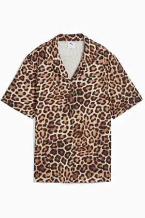 PUMA Camisa LEO LUXE RELAXED AOP SHIRT para mujer