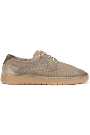 Fluchos Zapatos de trabajo MOCASINES DE PIEL PARA HOMBRE LEO F1947 TAUPE para hombre