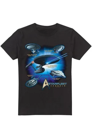 Star Trek Camiseta manga larga Starfleet Vessels para hombre