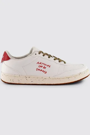 ACBC Deportivas Moda SHACBEVE - EVERGREEN-205 WHITE/RED APPLW para mujer