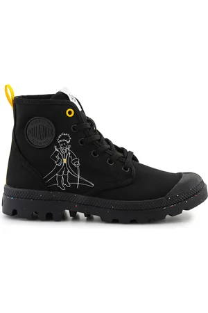 Palladium Zapatillas altas Pampa-Petit Prince 74449-008-M Black para mujer