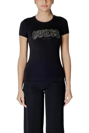 Guess Camiseta CN SS LOGO LACE TEE W5GI04 J1314 para mujer