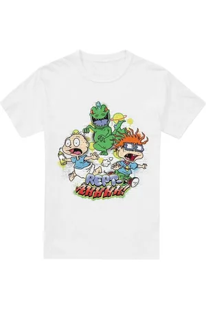 Rugrats Camiseta manga larga Rept-Ahhhhh! para hombre