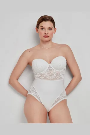 GISELA Body Body desmontable in out de encaje tipo crochet en para mujer