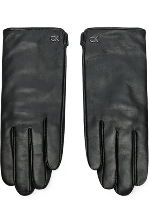 Calvin Klein Guantes CK METAL LEATHER K60K612630 para mujer