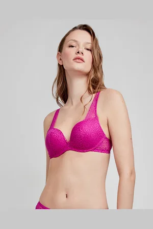 GISELA Sujetador Sujetador push up con aro y relleno de silicona para mujer