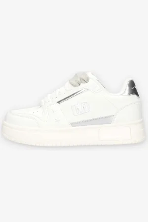 MARC ELLIS Zapatillas altas BIBI301-WHITE-SILVER para mujer
