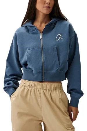 Calvin Klein Jersey EMBROIDERED CK ZIP T J20J224440 para mujer