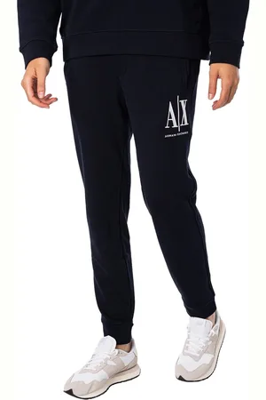 EAX Pantalón chandal Joggers de punto con logo para hombre