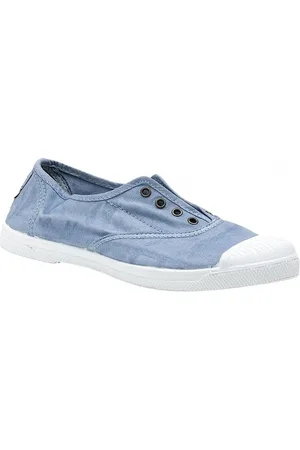 Natural World Alpargatas Sapatos 102E - Celeste Enz para mujer
