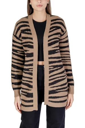 JACQUELINE DE YONG Chaqueta de punto Jdylorraine Animal L/S Long Knt 15328366 para mujer