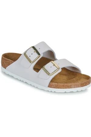 Birkenstock Sandalias Arizona LENB Antique White para mujer
