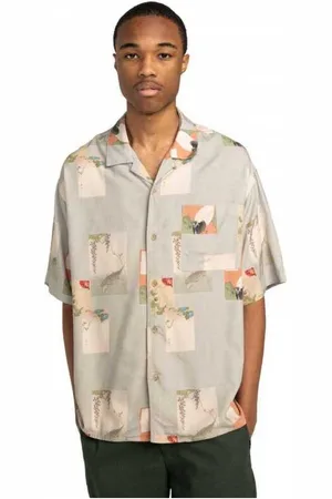 Element Camisa manga larga Resort para hombre