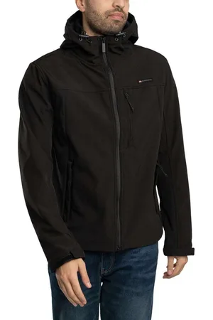 Superdry Chaqueta deporte Chaqueta Trekker Soft Shell con capucha para hombre
