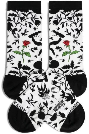 Jimmy Lion Calcetines YNES SUELVES-WHITE para mujer