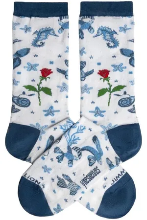 Jimmy Lion Calcetines MERMAIDS-BLUE para mujer