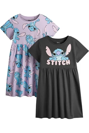 Lilo &amp; Stitch Vestidos NS8810 para niña