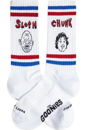 Jimmy Lion Calcetines SLOTH - CHUNK-WHITE para hombre