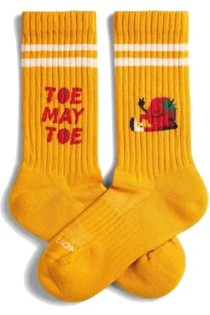 Jimmy Lion Calcetines KID STOE-MUSTARD para niño