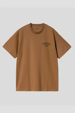 Carhartt Camiseta CAMISETA CABINETRY TEE HAMILTON BROWN para hombre
