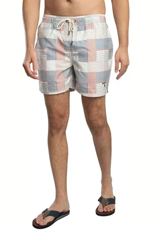 Barbour Bañador Bañador corto con parches para hombre