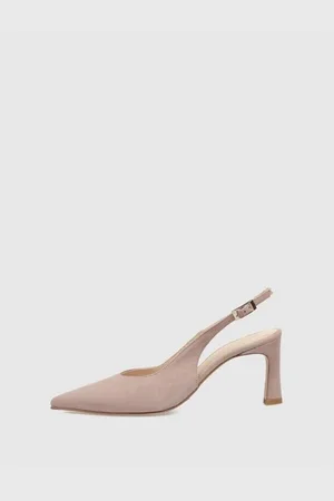 Angel alarcon Zapatos Bajos SALON DESTALONADO 25148 NUDE para mujer