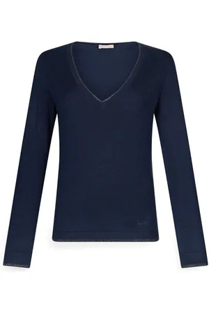 Liu Jo Jersey Jersey con escote de pico para mujer