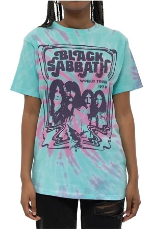 Black Sabbath Tops y Camisetas World Tour 1978 para mujer