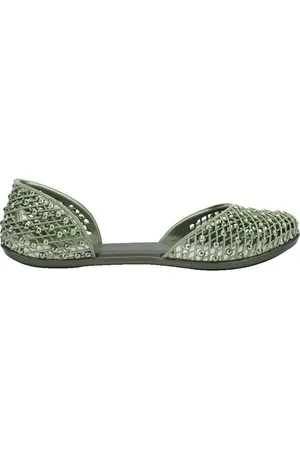 Melissa Bailarinas Crown Fem - Metallic Green/Green para mujer