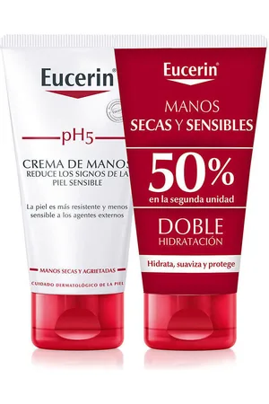 Eucerin Tratamiento corporal Ph5 Crema De Manos Lote 2 X para mujer