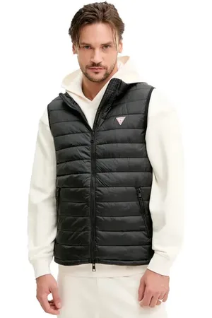 Guess Abrigo de plumas GJ triangle para hombre