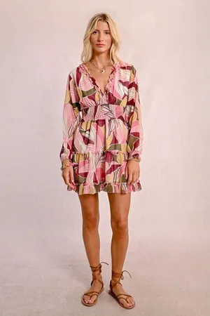 Molly Bracken Vestidos P1773DE-LIGHT PINK DEEPA para mujer