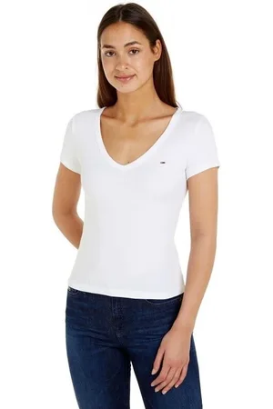 Tommy Hilfiger Camiseta CAMISETA TOMMY HIFIGER SLIM ESSENTIAL MUJER para mujer