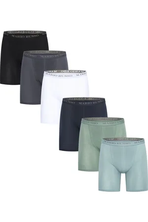 Mario Russo Boxer 6-Pack long fit Boxers para hombre