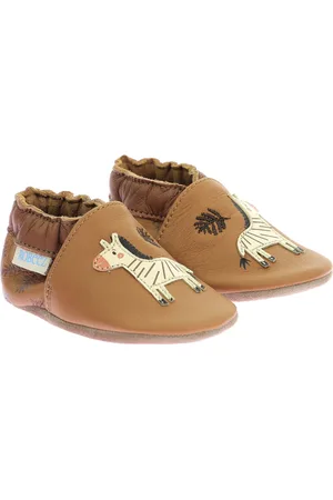 Robeez Pantuflas Jungle Zebra para niño