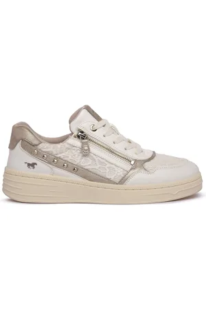 Mustang Deportivas Moda 1 WHITE para mujer