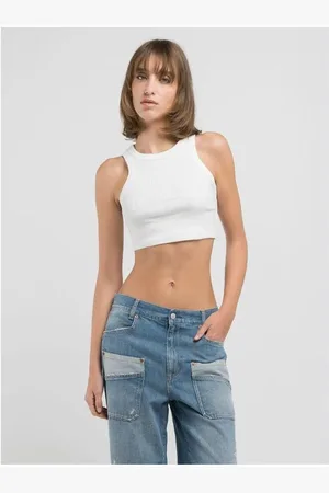 Replay Camiseta tirantes W3412.000 23747 para mujer