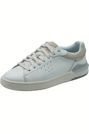 Clarks Zapatos Bajos Courtlite2 Run White para hombre